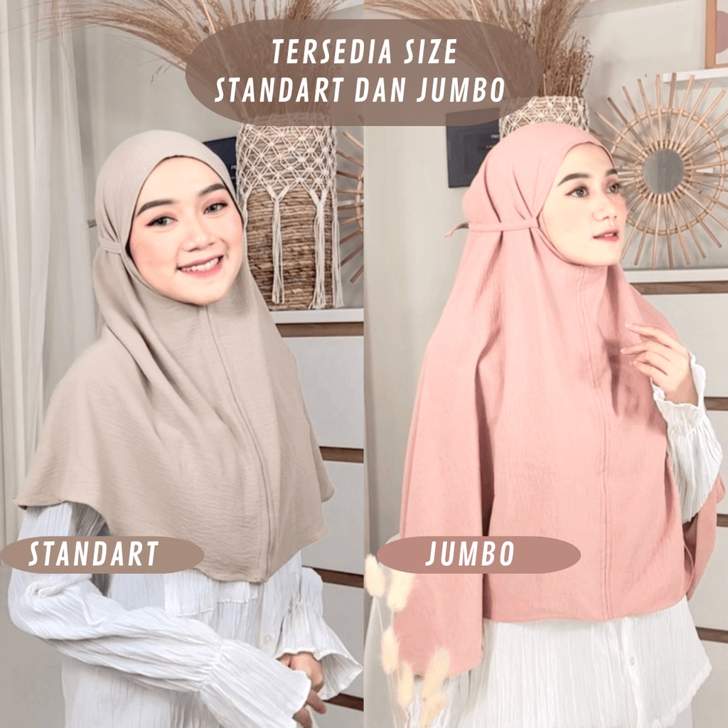 BERGO MARYAM CRINKLE CRINGKLE AIRFLOW PREMIUM JUMBO SIZE L DAN XL