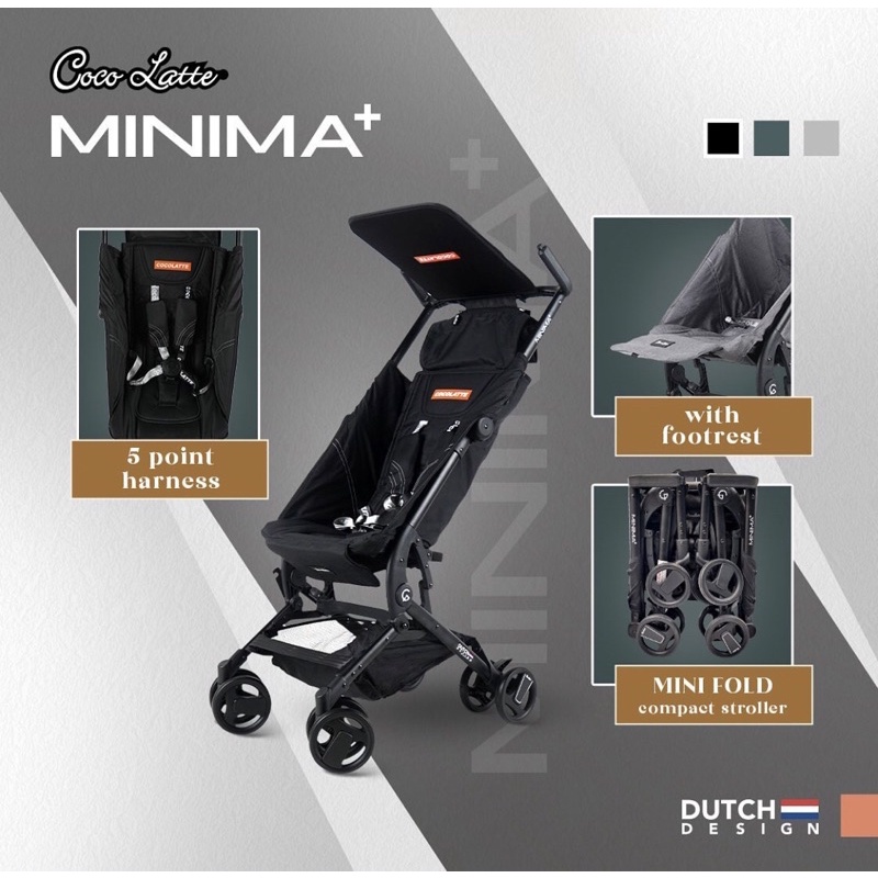 Stroller Cabin Size Cocolatte Minima Kereta Dorong Bayi