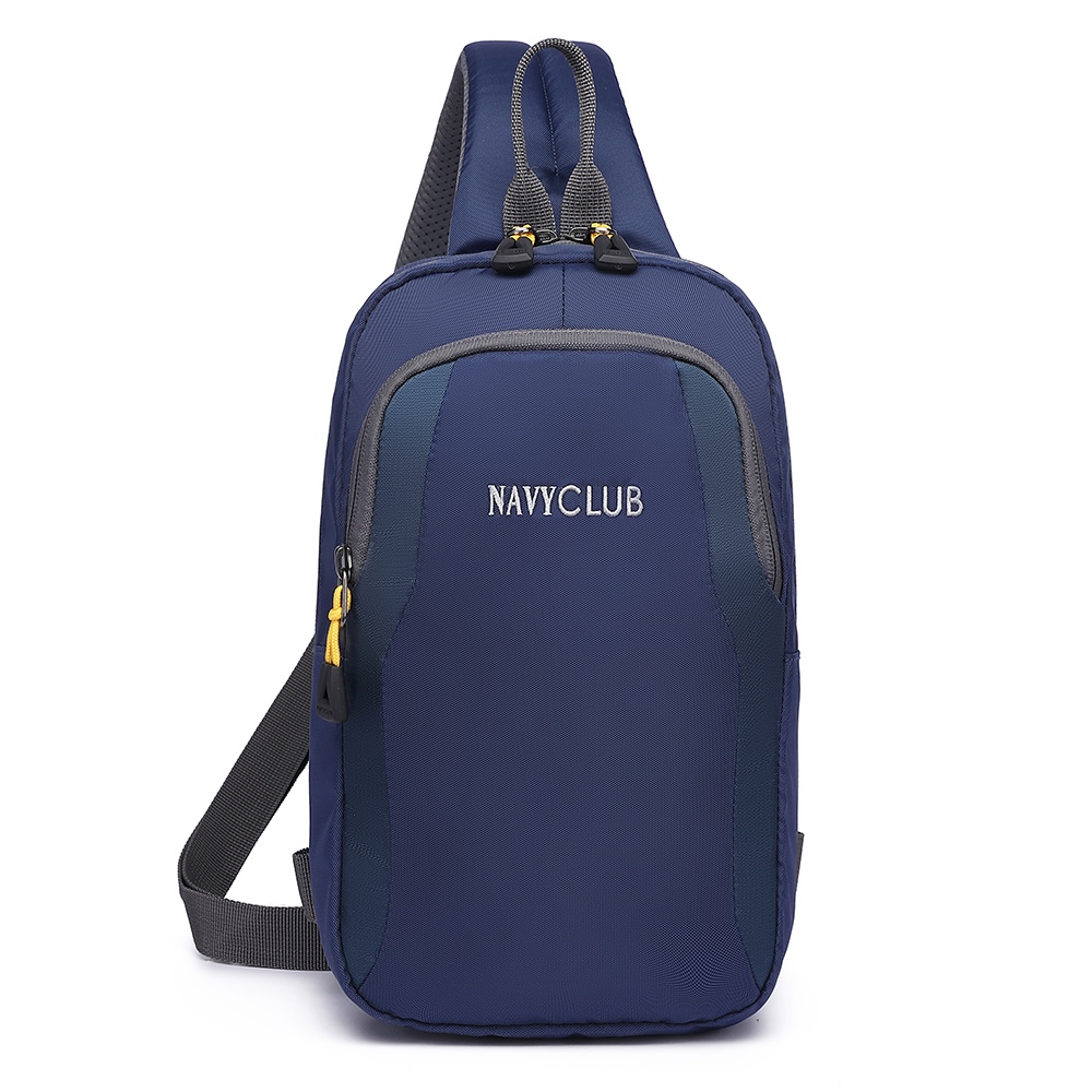 Navy Club Tas Trendy Tas Selempang Travel Crossbody Bags GFJ - Tas Punggung Tas Dada - Sling Bag Tas