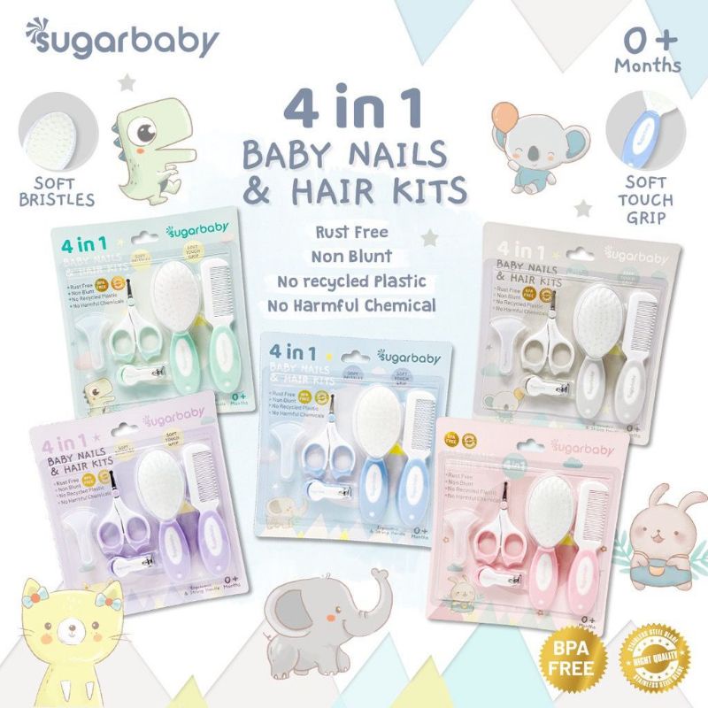 Sugar Baby 4 IN 1 Nails &  Hair Kits
