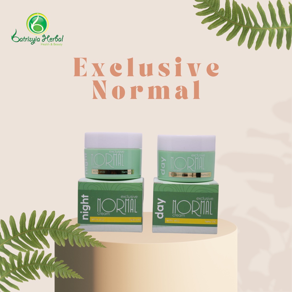 Cream Exclusive Normal Batrisyia Herbal / Krim Eksklusif Normal