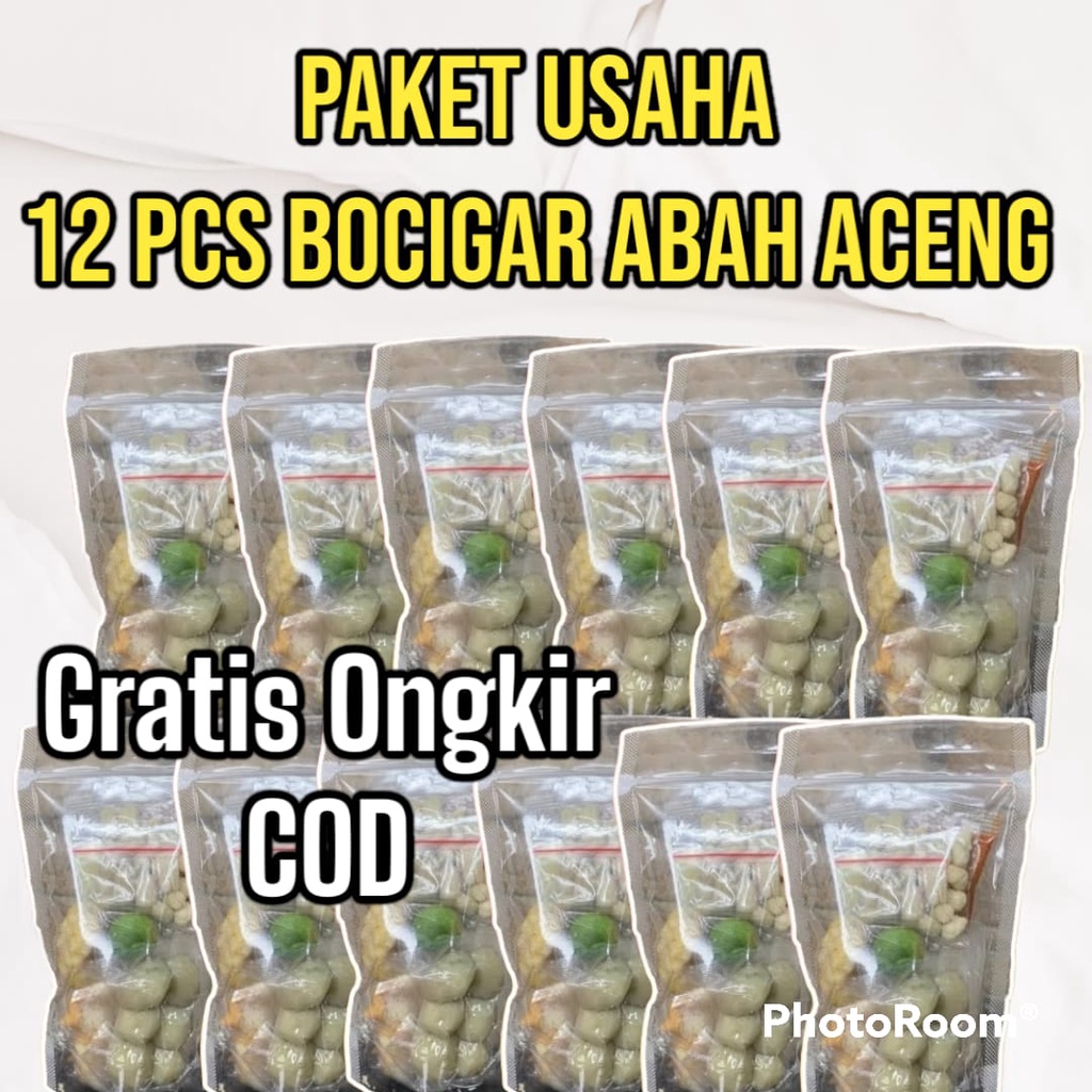 Paket Usaha 12 bks Baso Aci Garut Abah Aceng ( bocigar )
