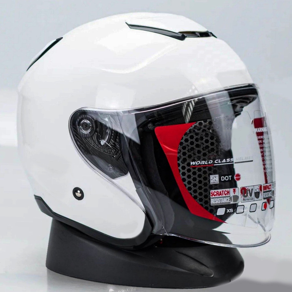 Helm Half Face KBS KYOTO / Helm Pria Dan Wanita PREMIUM SNI COD