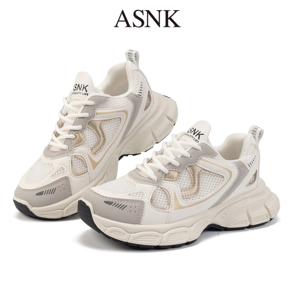 [COD]ASNK SEPATU SNEAKERS RUNNING WANITA/COWOK KOREA SPORT SHOES OLAHARAGA / H-505
