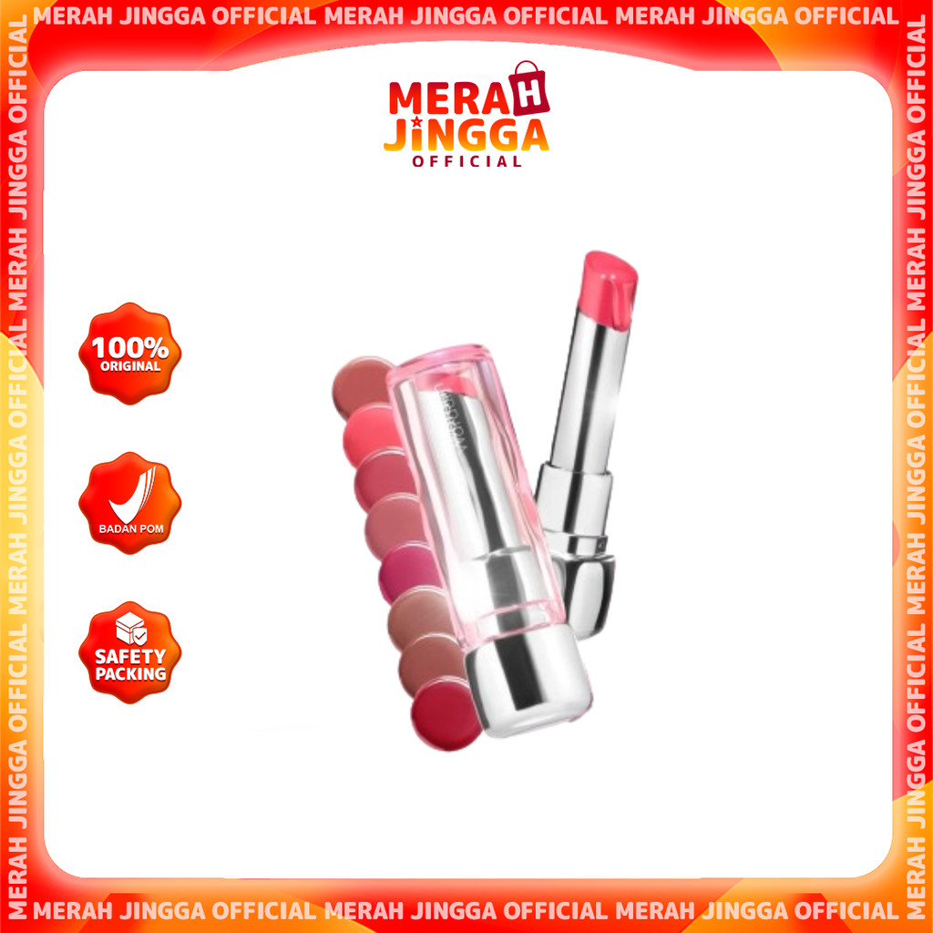 9. WARDAH Glossicle Peptide Balm With Peptide & UV Filter Memperkuat Lip Barrier | Merah Jingga Official